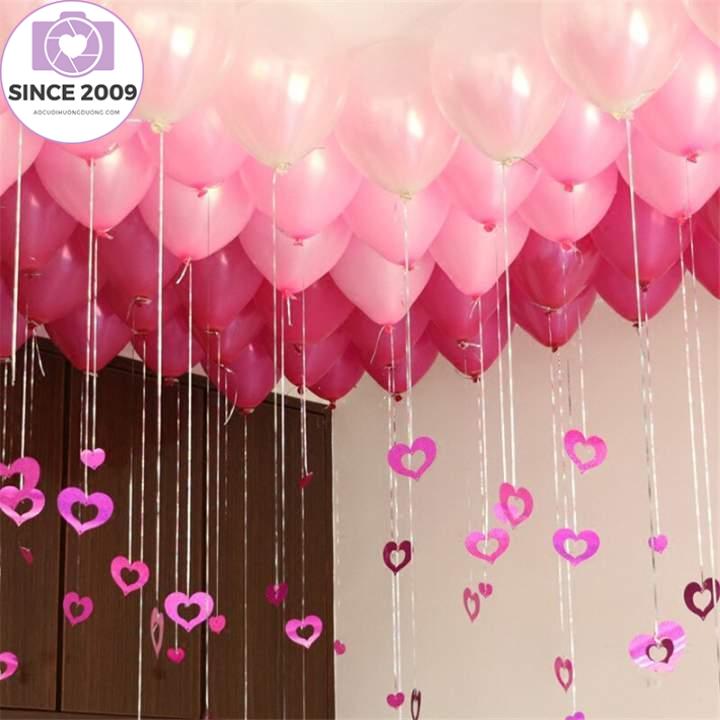 100 Sản Phẩm Trang Trí Tiệc Sinh Nhật Cho Bé Mặt Dây Chuyền Kim Sa Lụa Mưa, Trang Trí Phòng Cưới Mặt Dây Chuyền Lụa Mưa Bóng Bay