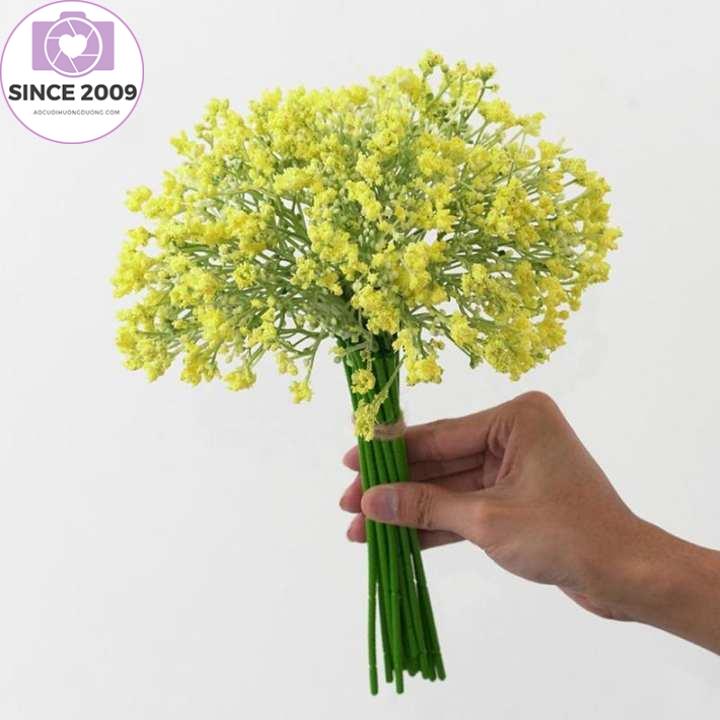 16 Chữ Cái Cầm Tay Gypsophila Bó Hoa Cô Dâu Đám Cưới Hoa Oải Hương Đêm Mô Phỏng