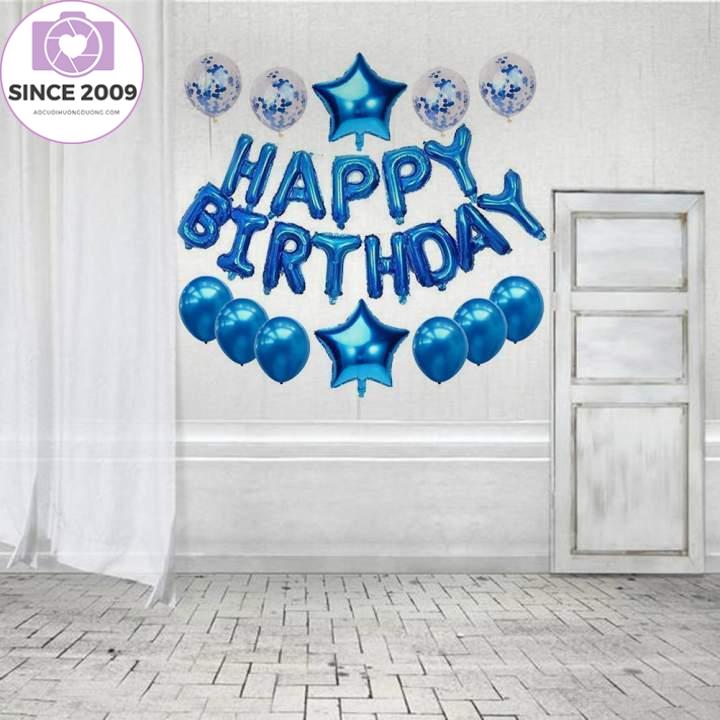 Cái/bộ 25 Cái Bóng Bay Chữ Happy Birthday, Bóng Bay Hoa Giấy Bóng Bay Trang Trí Tiệc Bộ Sáng Tạo Dễ Thương Trang Trí Tiệc Cho Bé Trai Bé Gái