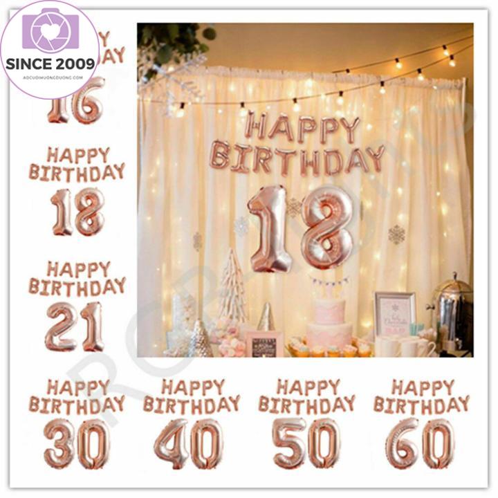 Love Party Supplies Inflatable Toys Age Decorations Letter Banner Letter Balloons Happy Birthday Rose Gold Aluminum Foil