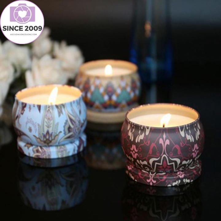 March Nến Thơm Ugnatural Hộp Rỗng Hộp Thiếc Trang Trí Nội Thất Ngoài Trời Handmade