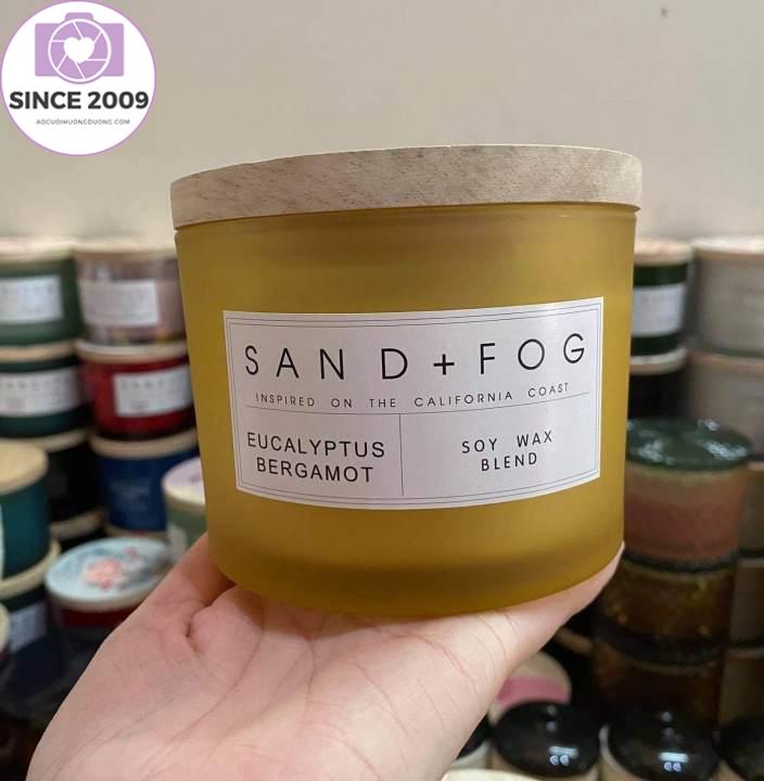 Nến Thơm Sand + Fog California 2 & 3 Tim (Hủ Lớn 800G) - Hàng Xuất Khẩu USA