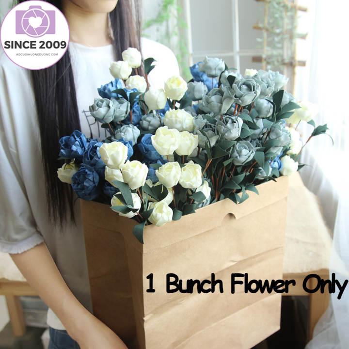 NNHG 1 Bó Trang Trí Nhà Đám Cưới, Đảng Cô Dâu Bó Hoa Cây Mô Phỏng Hoa PE Cầm Tay, Nhân Tạo Tăng